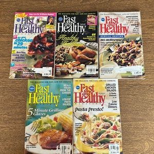 Pillsbury Fast and Healthy cookbooks